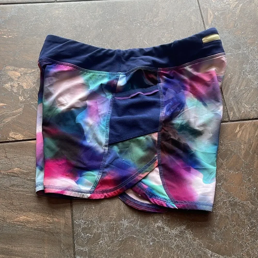 ATHLETA Girl Shorts Sz XXL 16 RECORD BREAKER Pockets 2.0 Athletic Running NICE!